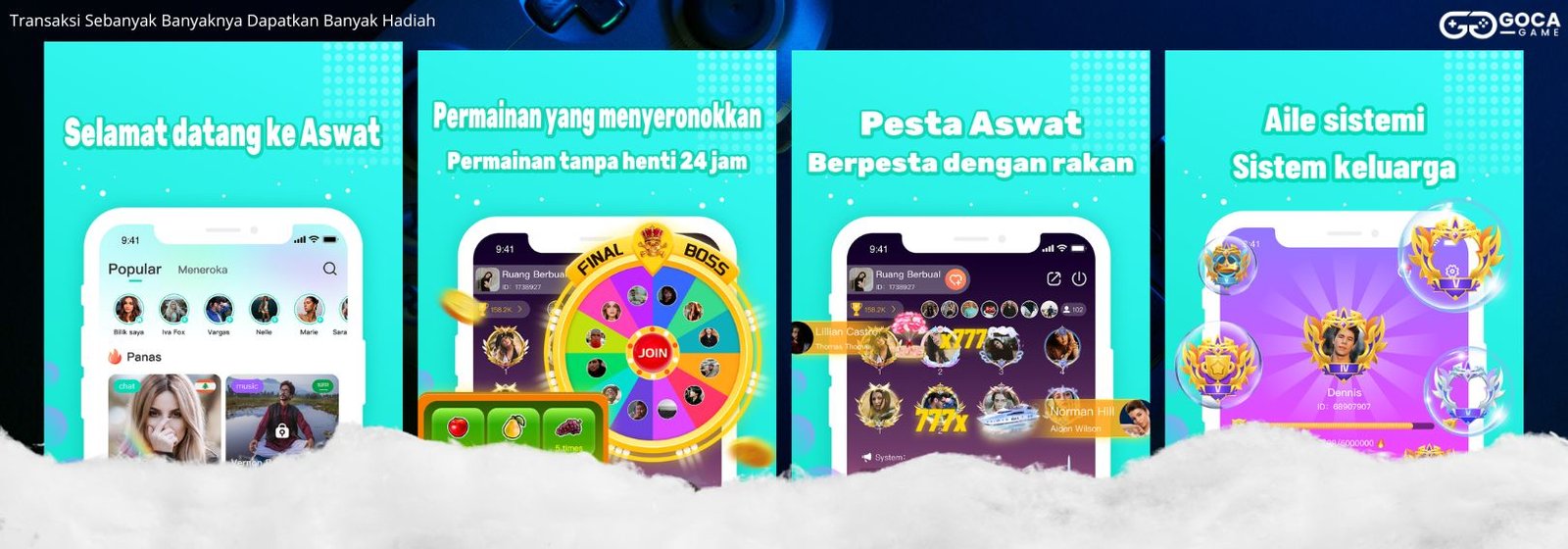 Top Up Aswat Termurah, Bisa Pakai Pulsa & Terpercaya