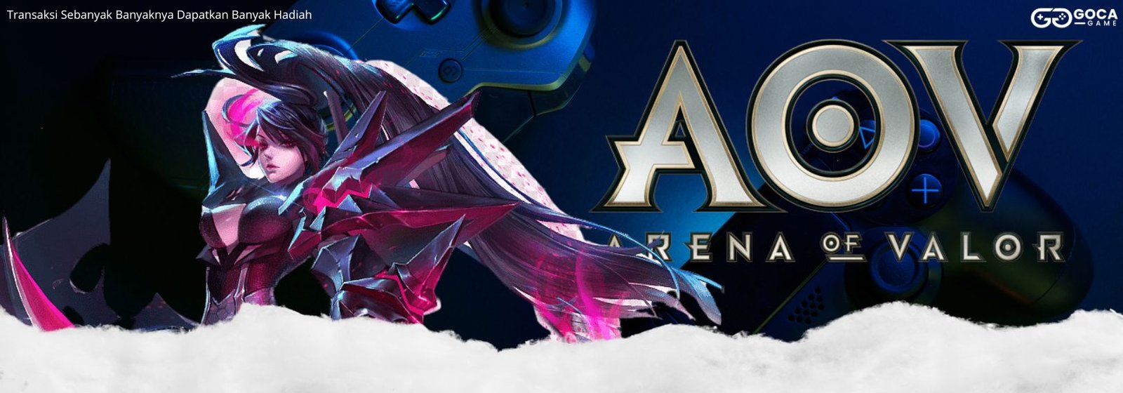 Top Up ARENA OF VALOR Termurah, Bisa Pakai Pulsa & Terpercaya